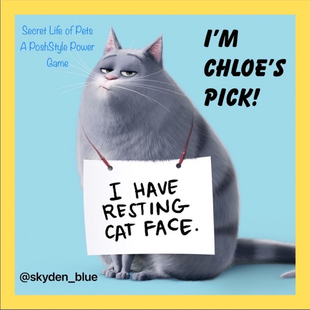 I’m Chloe’s Pick in The Secret Life of Pets Game!
